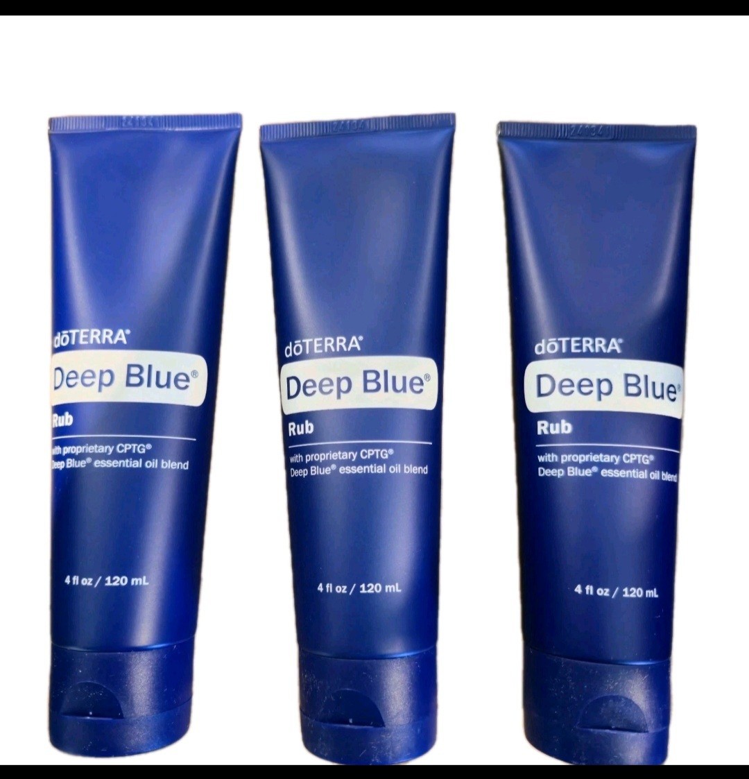 doTERRA Deep Blue Rub 3 Pack – Original – 4 oz Each (Exp 2027)