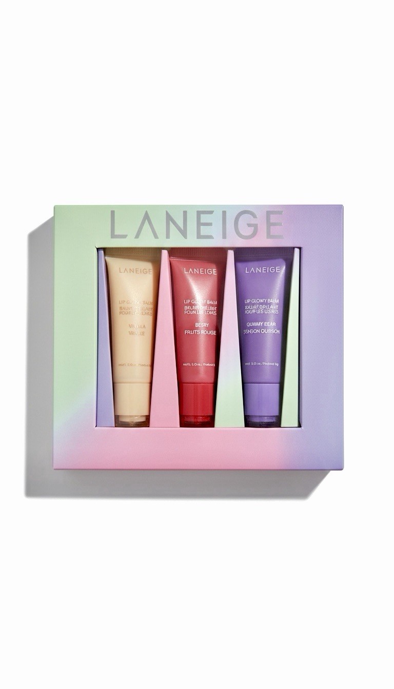 Laneige Lip Glowy Balm Trio Set