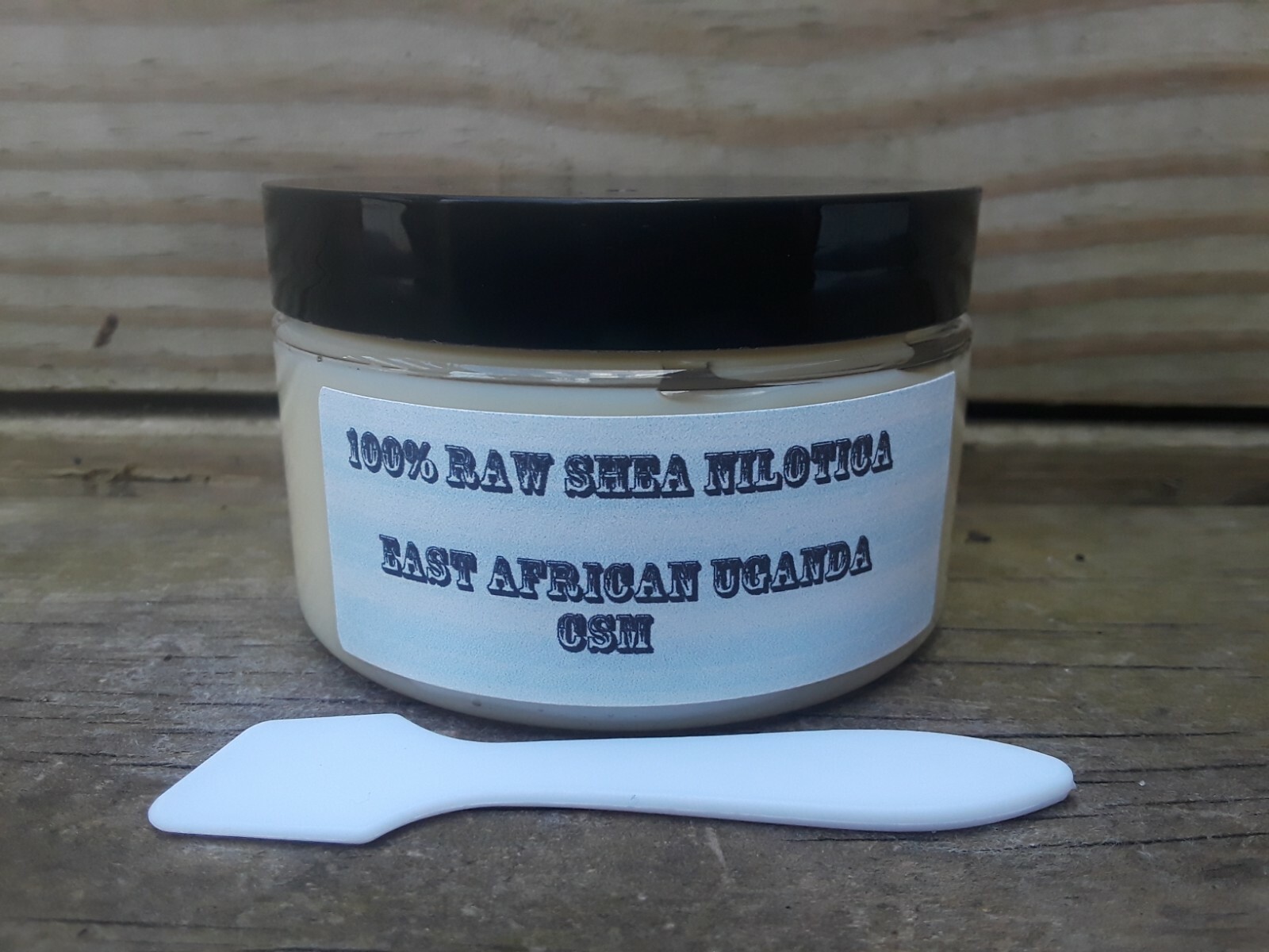 100% Organic Unrefined Vegan East African Nilotica Shea Butter