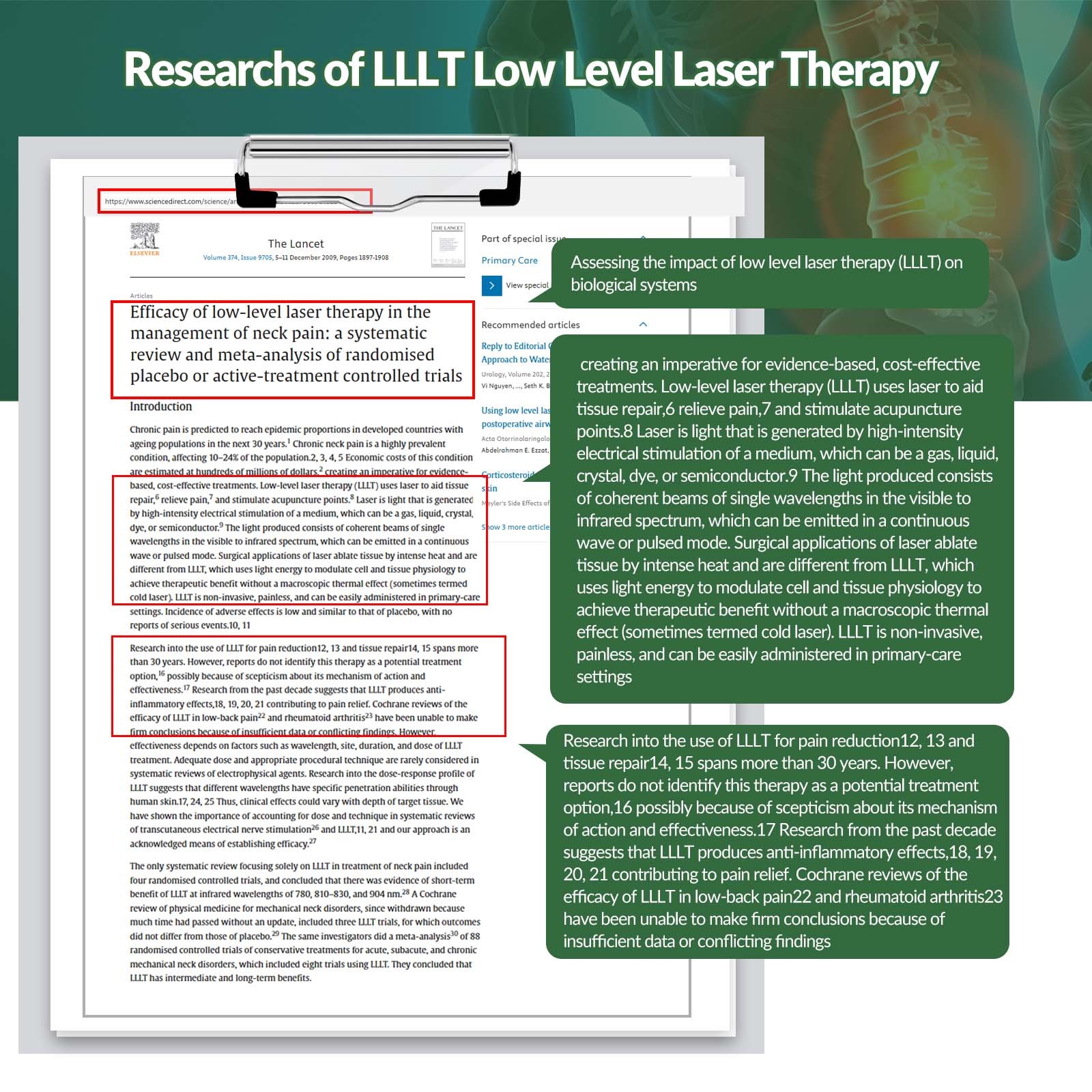 8W High-Power Light Therapy Machine Laser Diode for Promot Healthy Circulation