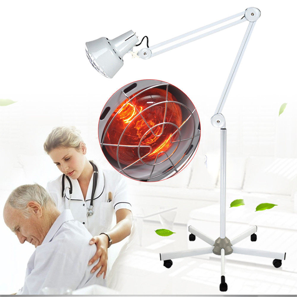 Infrared Lamp Pain Relief Heating Device 275W 110V Acupuncture Mineral Lamp