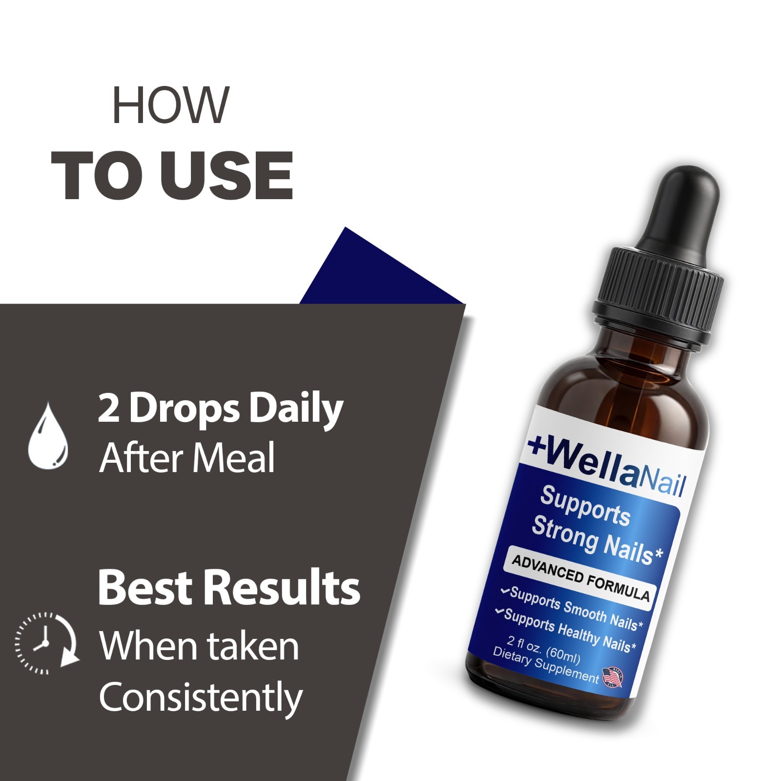 ( 2 Pack ) WellaNail Drops – Wella Nail Premium Liquid Formula for Healthy Nails