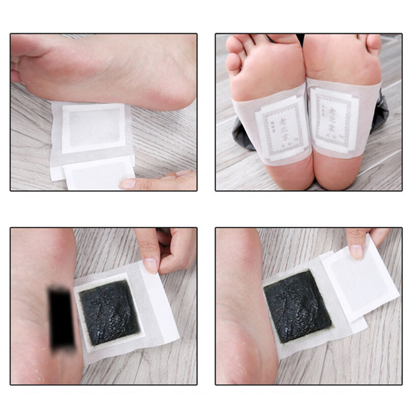 150PCS Detox Foot Patches Pads Body Toxins Feet Slimming Deep Cleansing Herbal