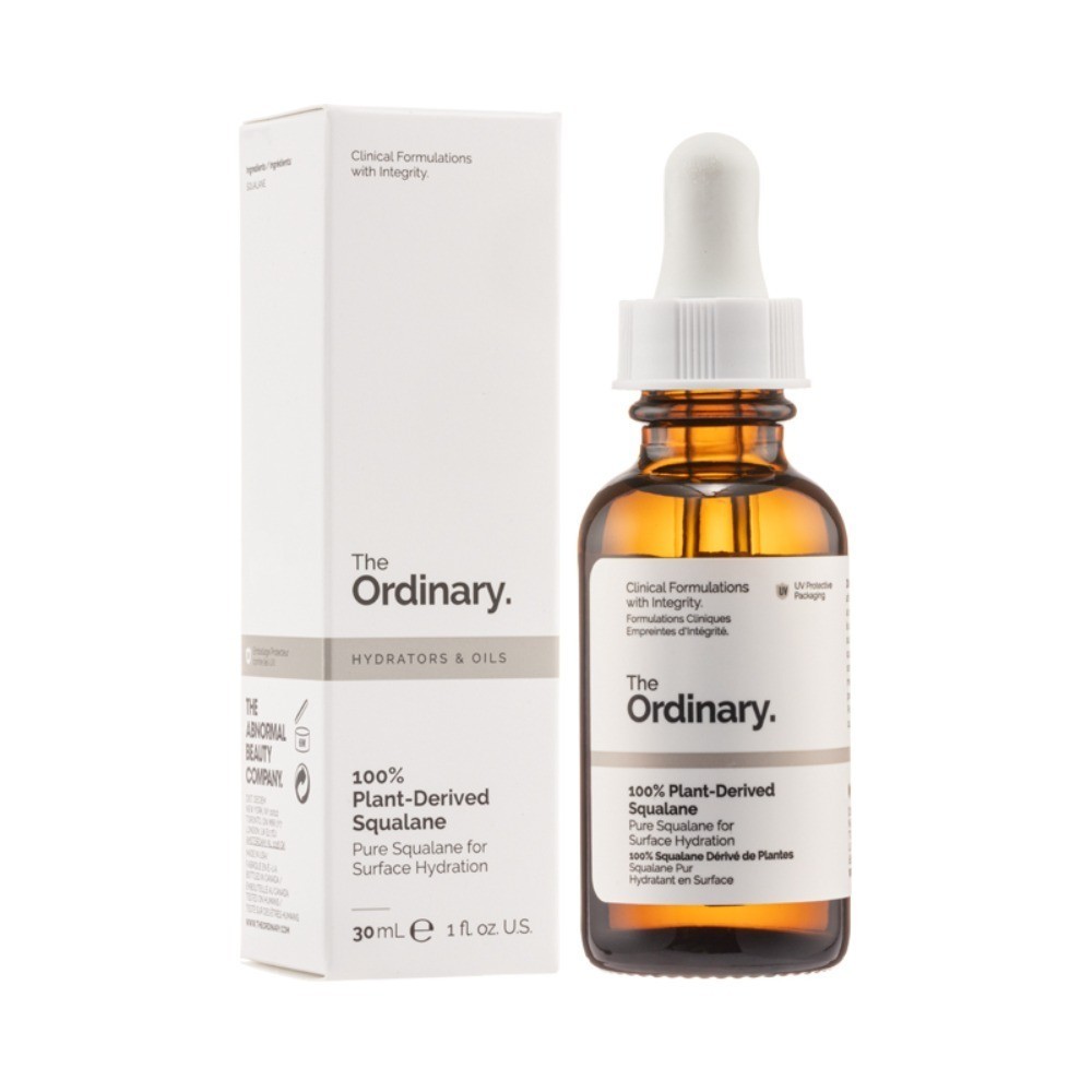 The Ordinary Authentic 100% Plant-Derived Squalane for Skin Hydration 1 oz