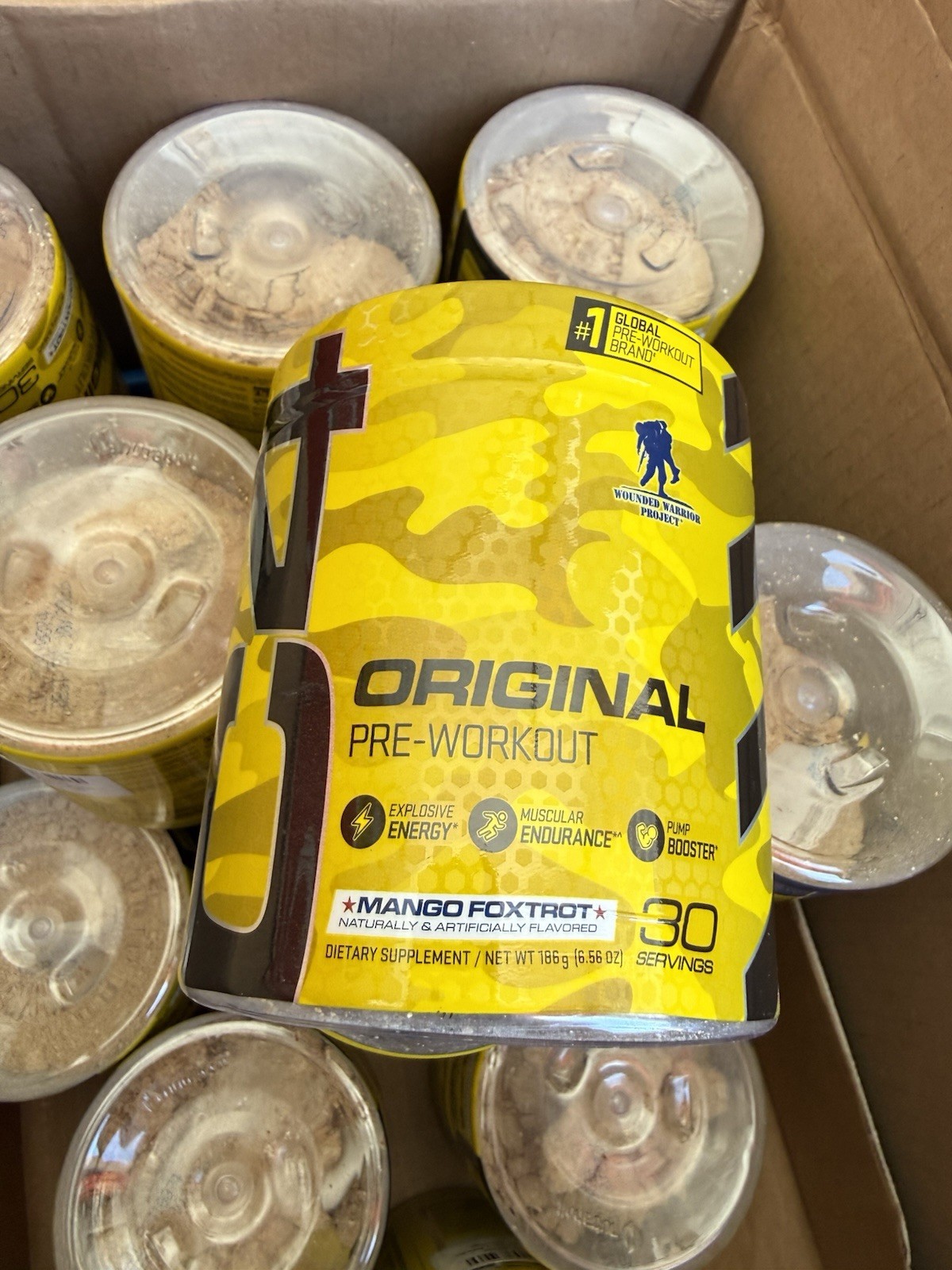 CLUMPY Cellucor C4 Original Mango Foxtrot 30 Servings 10/26