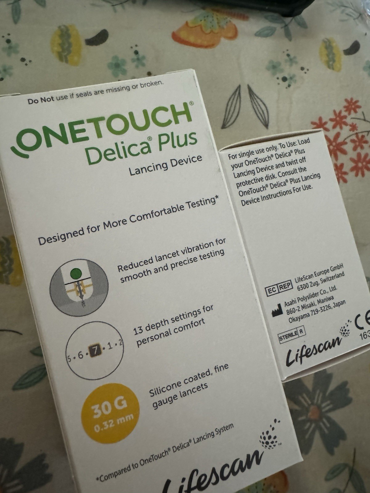 One Touch Delica Plus Lancing Device With 25 FreeLancets | 1/2028