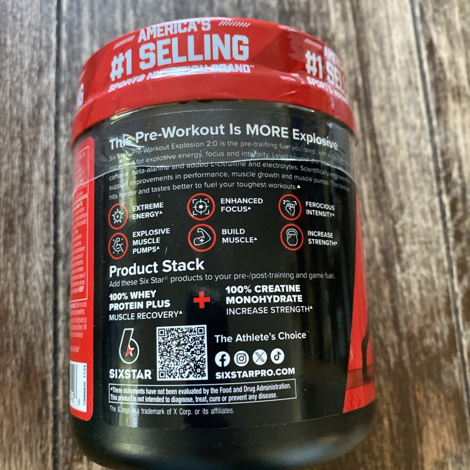 Pre-Workout Explosion 2.0 Fruit Punch 9.52 oz EXP 06/2027 Extreme Energy