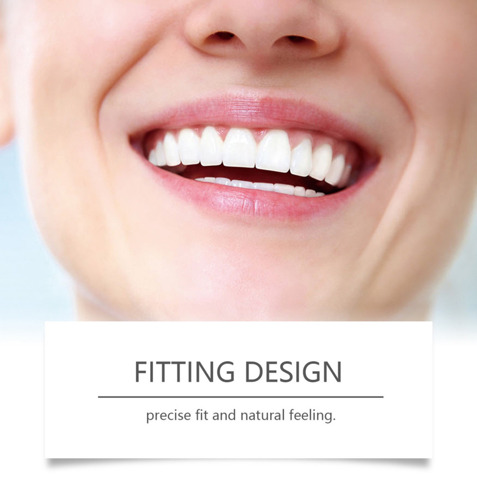 Soft Silicone Temporary Denture Kit Instant Fake Teeth Veneers for Men Women