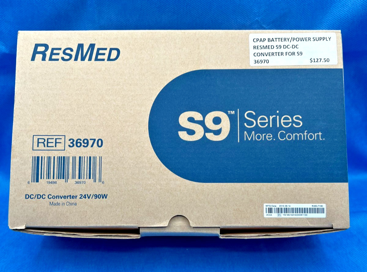 ResMed S9 Series DC/DC Converter 24v /90W OEM REF: 36970 *NEW*