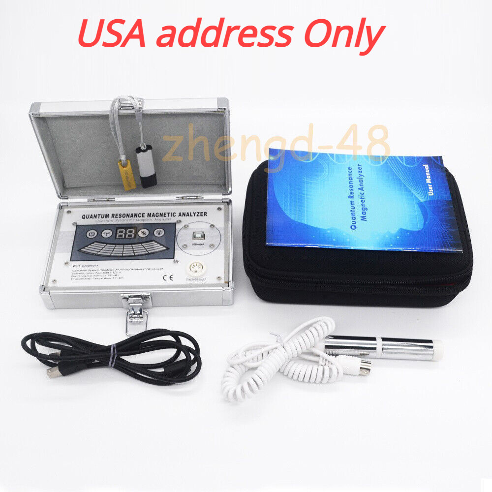 2024 USA 52 Reports Quantum Magnetic Resonance Body Analyzer Newest