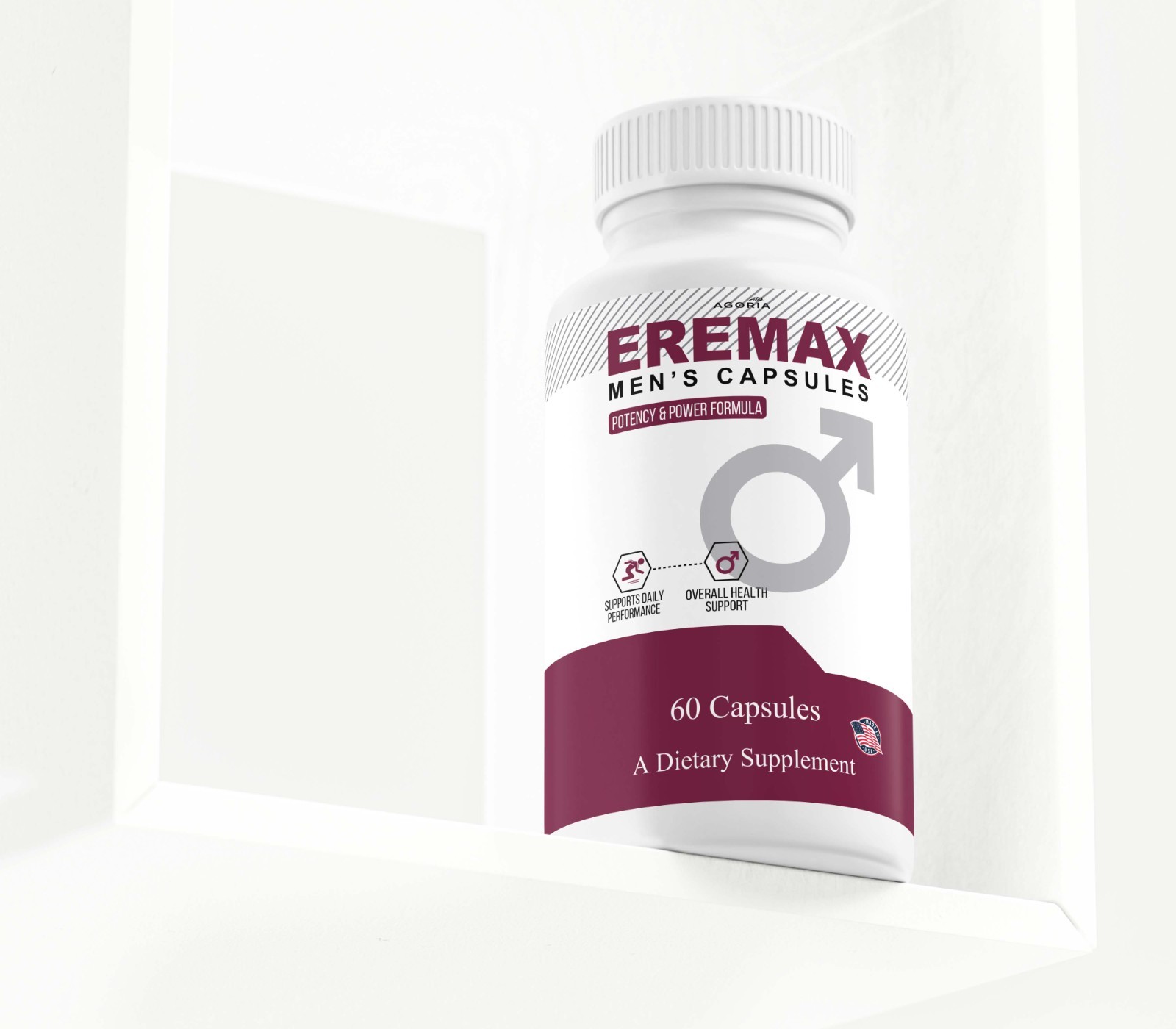 ( 1 Pack ) Eremax Capsules – Men’s Vitality & Performance Support Supplement