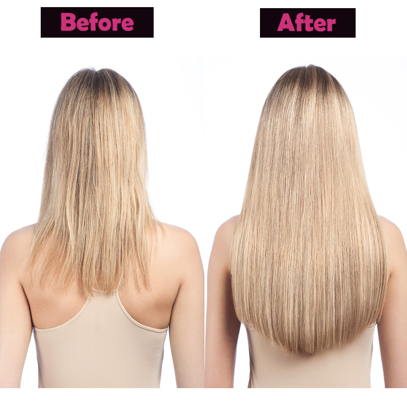 12-24inch Tape In Glue Remy Human Hair Extensions 150g Real Thick Long Blonde US