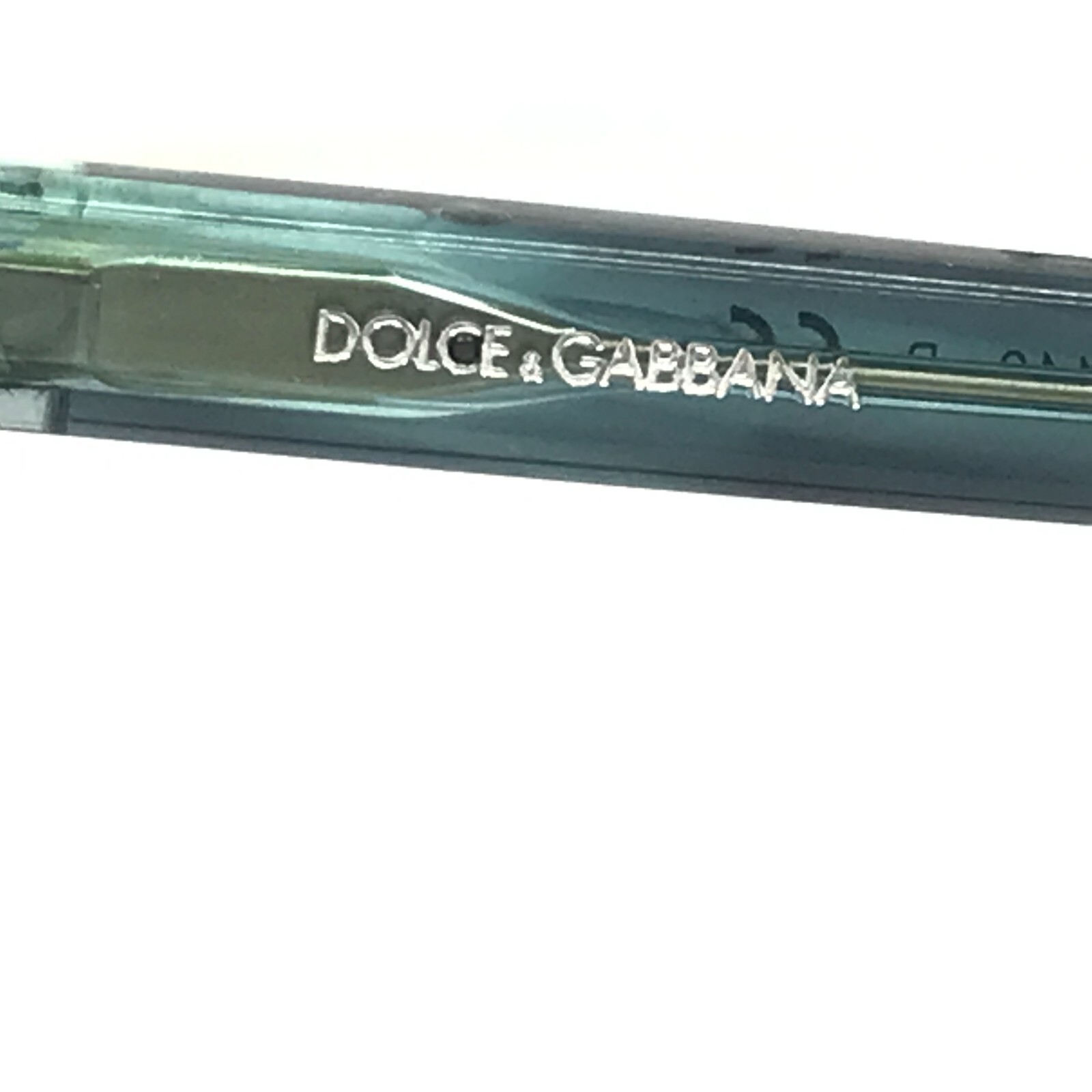 Dolce & Gabbana Eyeglasses Frames DG3240 3010 Blue Horn Round Full Rim 51-20-140