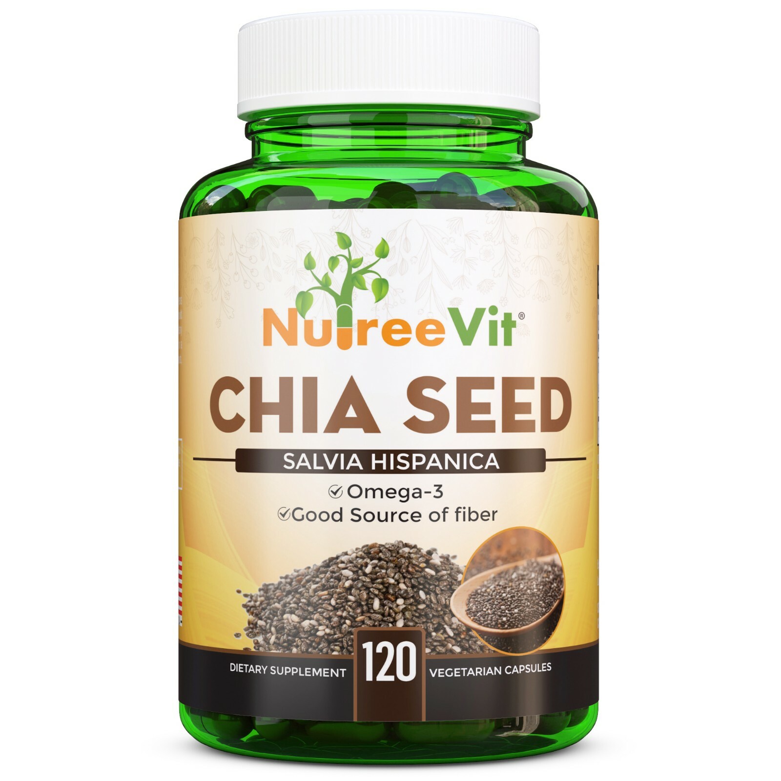 Orgainc Chia Seeds – Omega-3 – Good Fiber Source