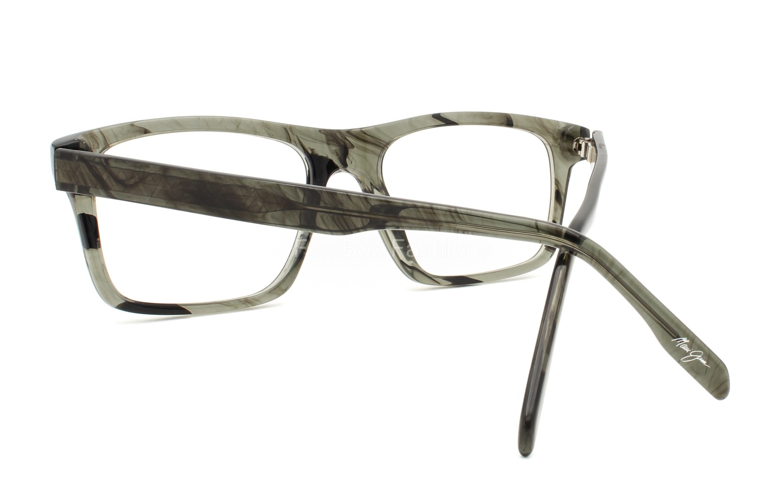 Maui Jim MJO 2124-14B Eyeglasses Glasses Transparent Stormy Gray 56mm Large
