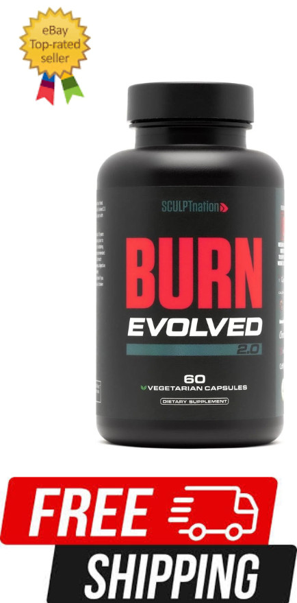 Sculpt Nation by V Shred Burn Thermogenic Fat Burner for Men & Women 60 Capsule