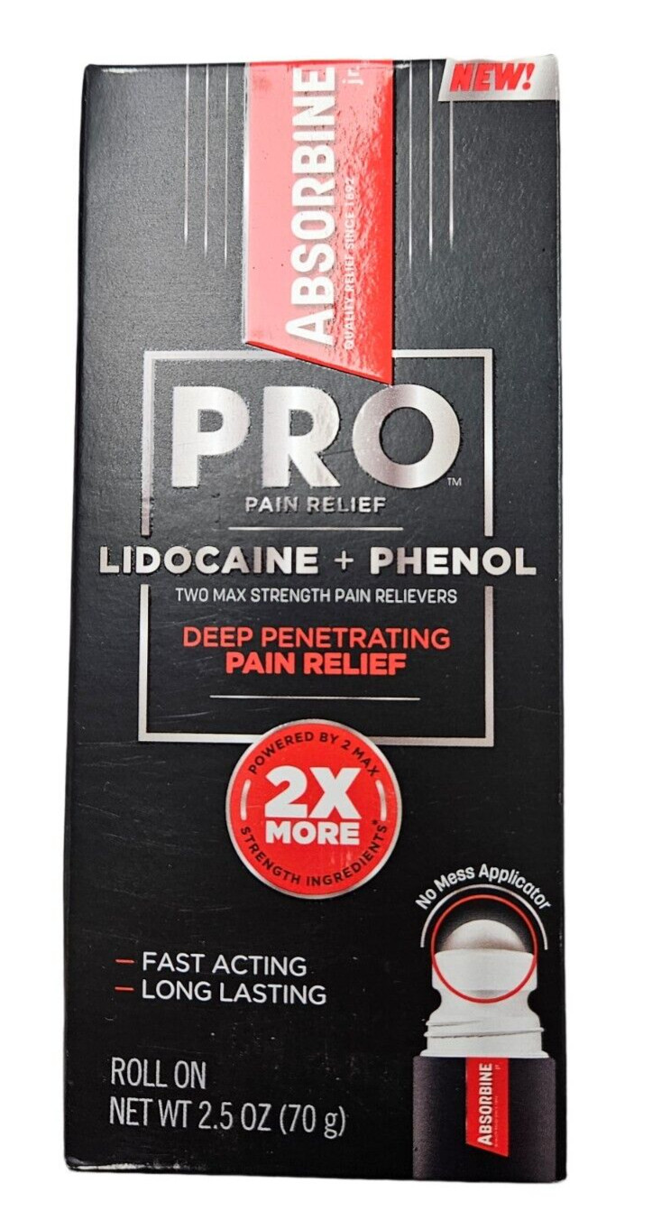 Absorbine PRO Pain Relieving Roll-On 2.5oz ^