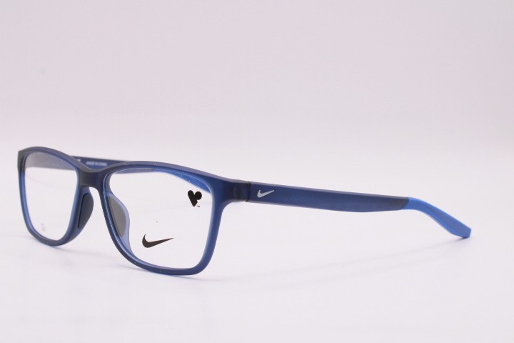 NEW NIKE 5048 410 BLUE AUTHENTIC FRAMES EYEGLASSES 52-14 K1