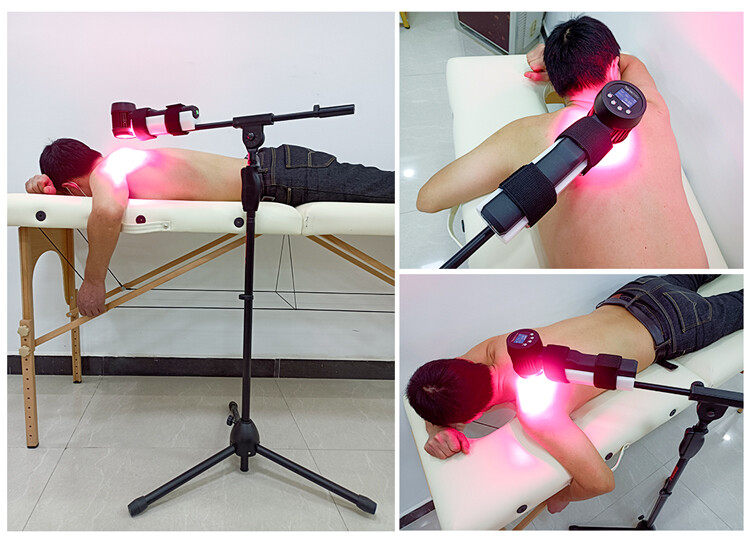 205W Super Pulsed NIR Laser Therapy 905nm*4+808nm*10+660nm*1 for Pain Relief