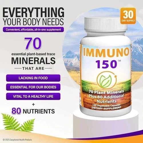 IMMUNO The Ultimate Multivitamin & Immune Support Supplement 300 Capsules