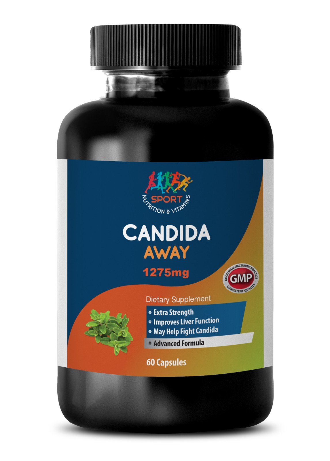 CANDIDA AWAY Yeast Infection Dietary Supplement Probiotic 1 Bottle – 60 Capsules