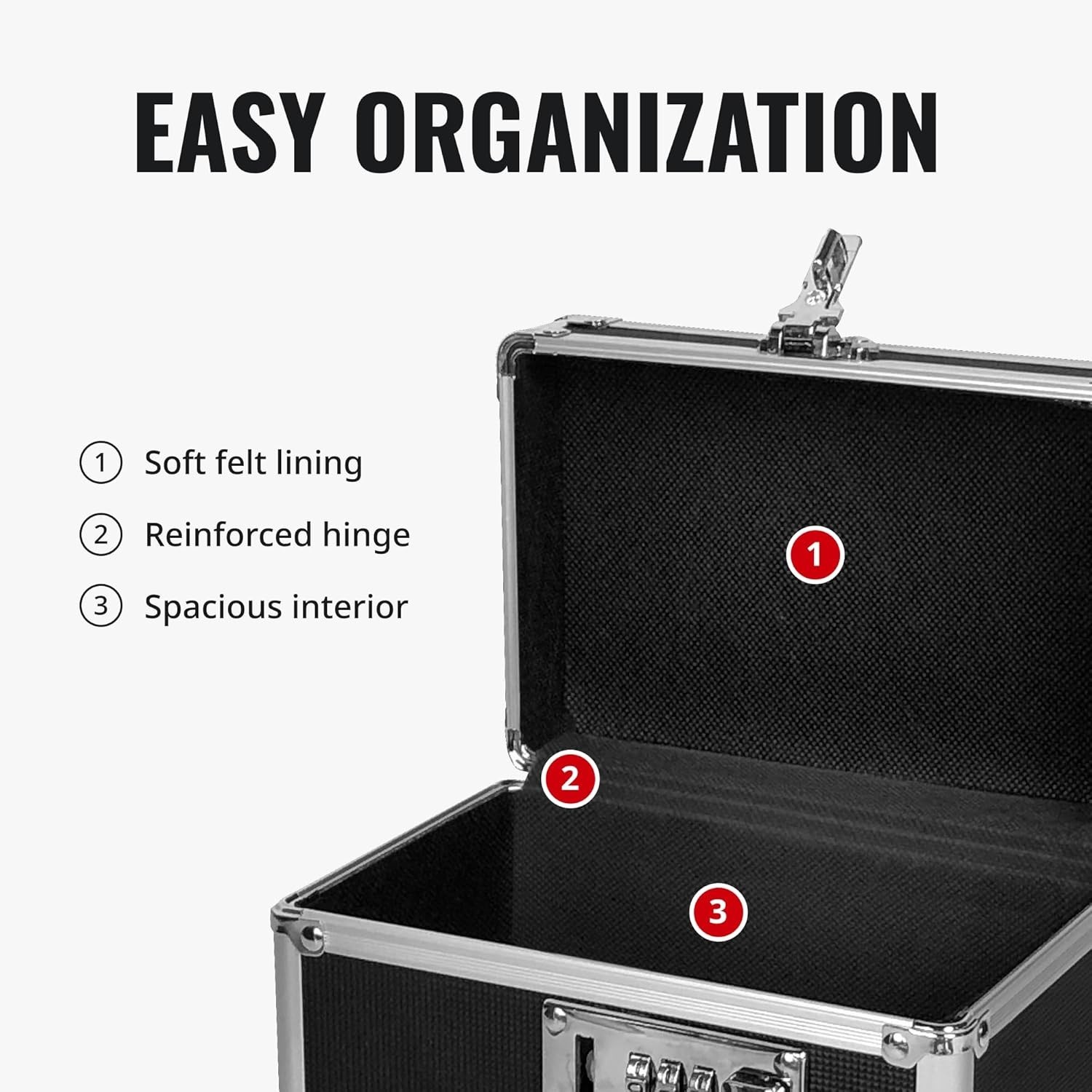 Combination Lock Medicine Safe – Small Metal Box