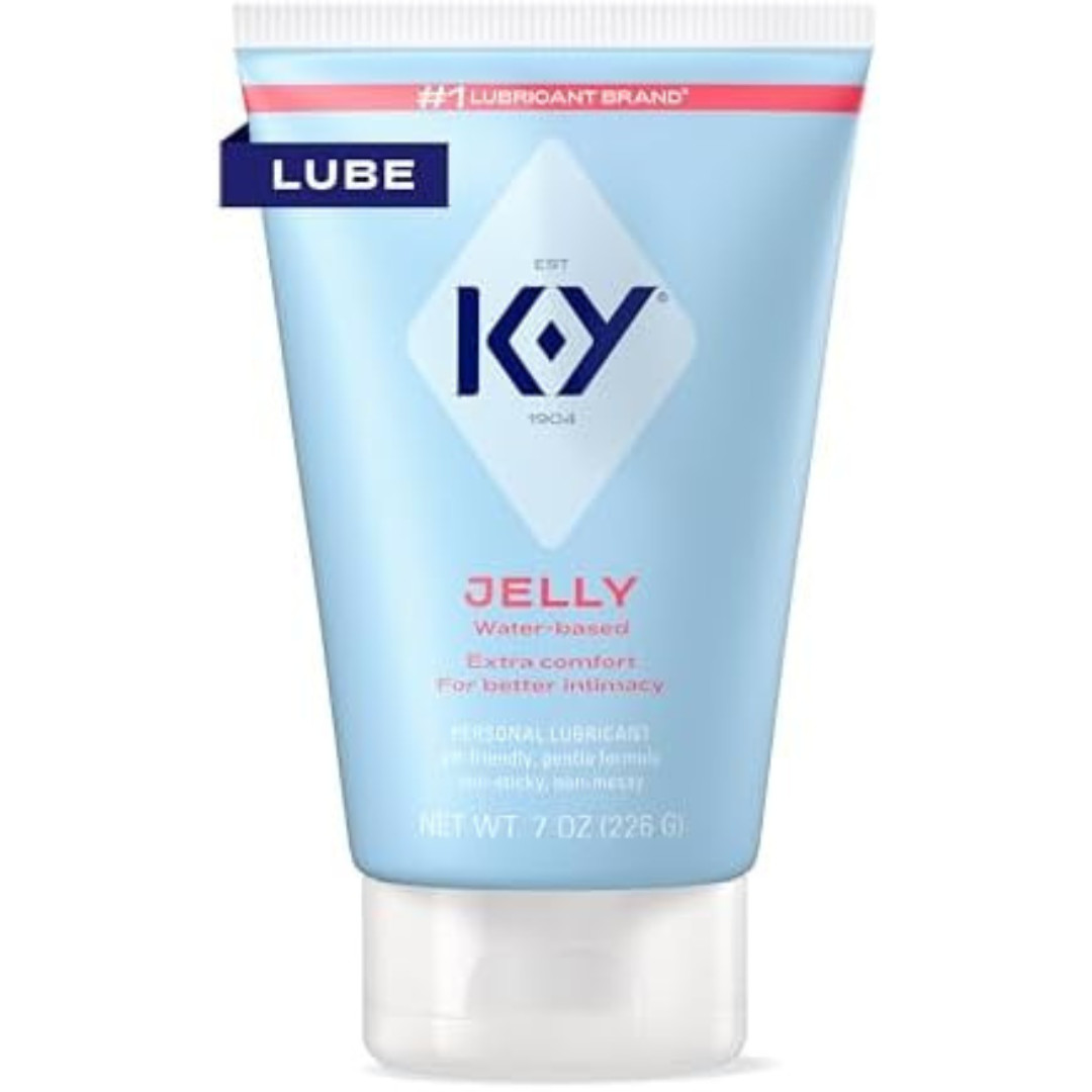 K-y Jelly Classic Water-based Personal Lubricant, Water Based Lube, 7 Oz Pack 1