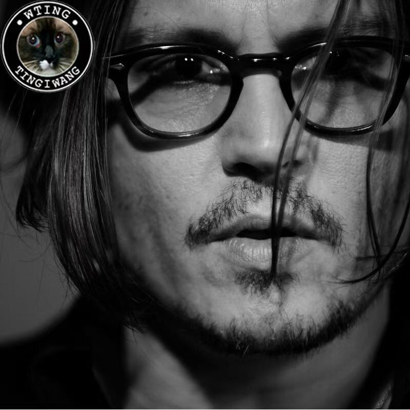 Johnny Depp 49mm Acetate Eyeglass Frames Large size Spectacles Brand Glasses