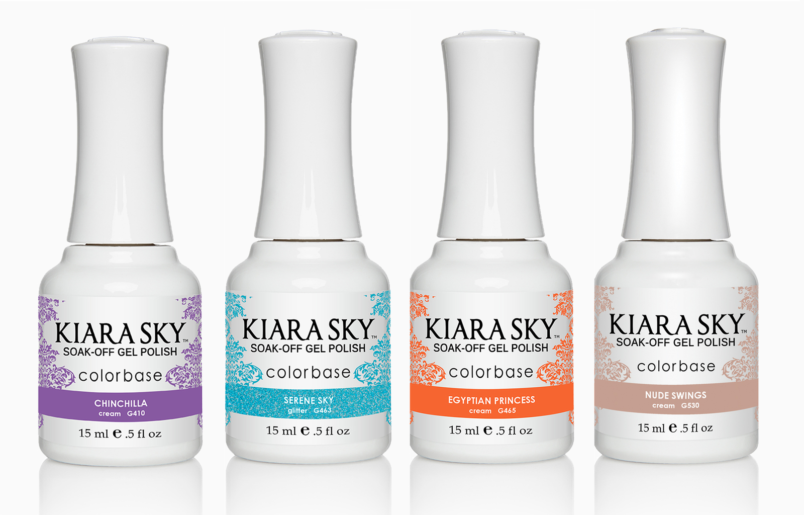 Kiara Sky Gel Polish 15 ml/0.5 fl oz – #401 – #650 Most Current update!