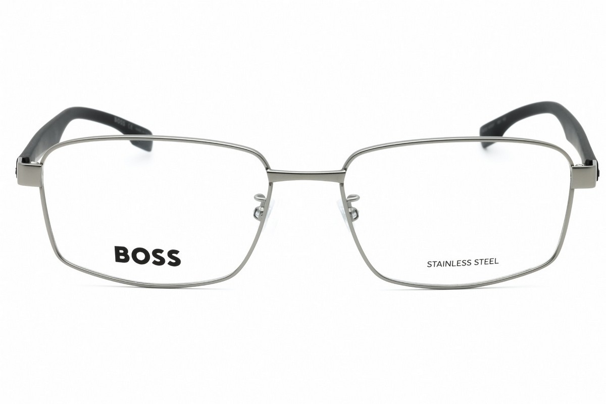 HUGO BOSS HB1470F-0R81-57 Eyeglasses Frame Size 57mm 17mm 150mm RUTHENIUM Men 82