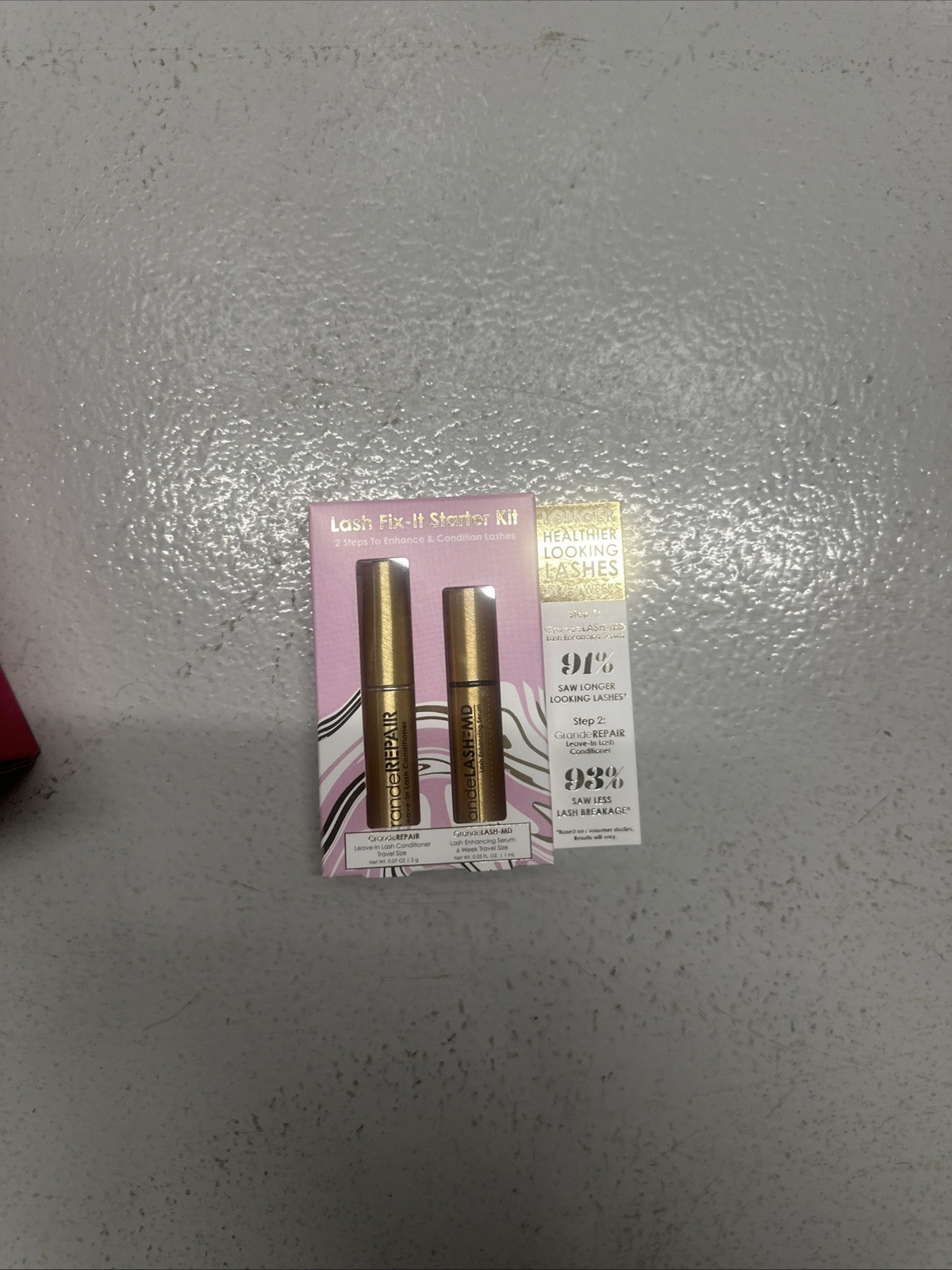 Grande Cosmetics Lash Fix-It Starter Kit ~ Grande Repair & Grand Lash Travel Kit