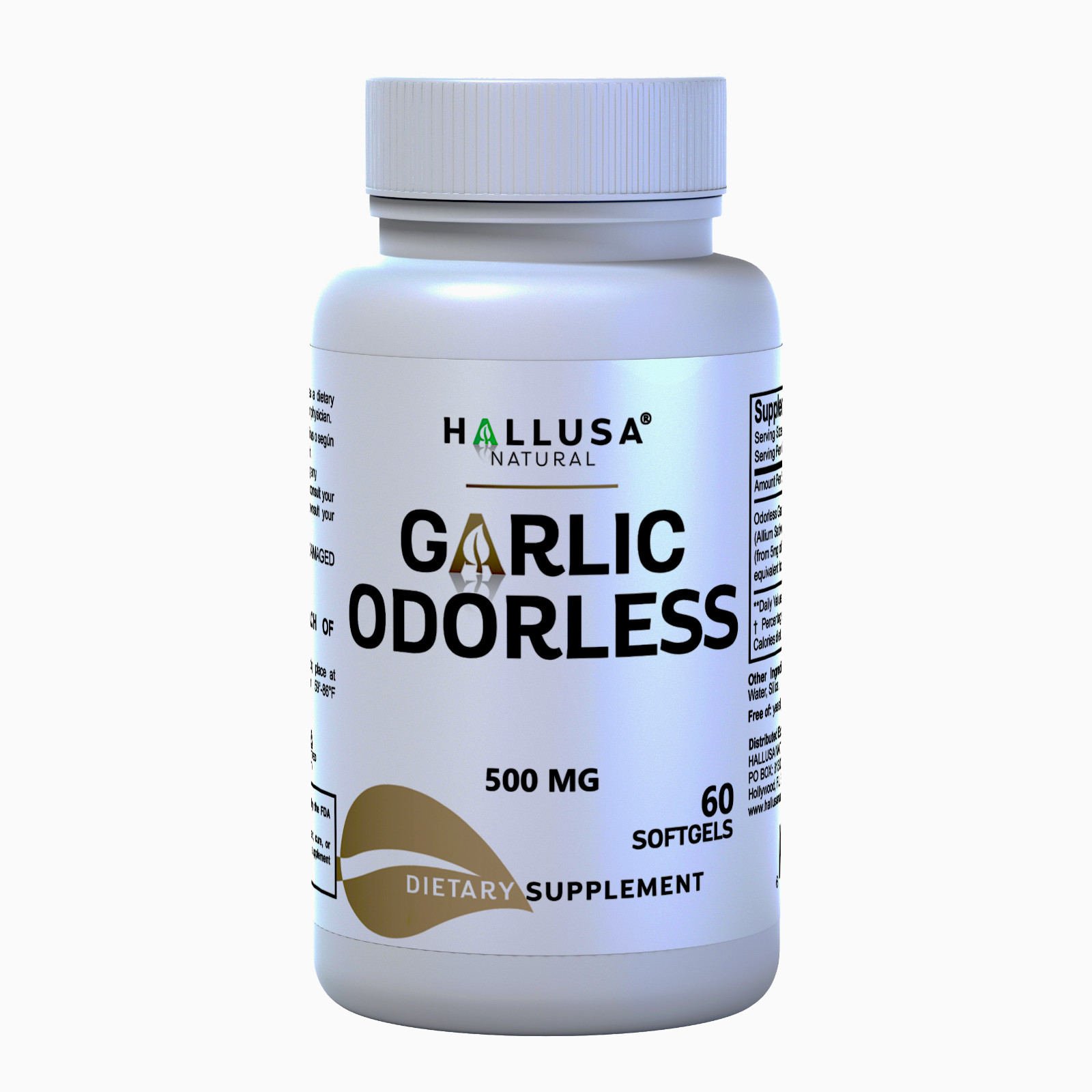 GARLIC ODORLESS Heart Health & Cardiovascular Support – Cholesterol High 60 soft