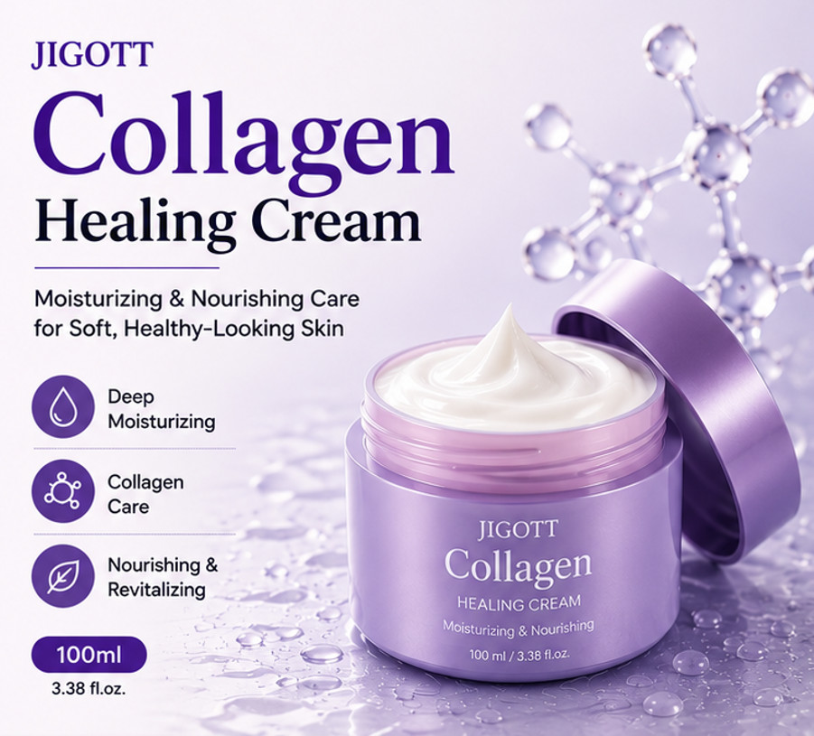 COLLAGEN CREAM 100g Moisturizers Collagen Healing Cream