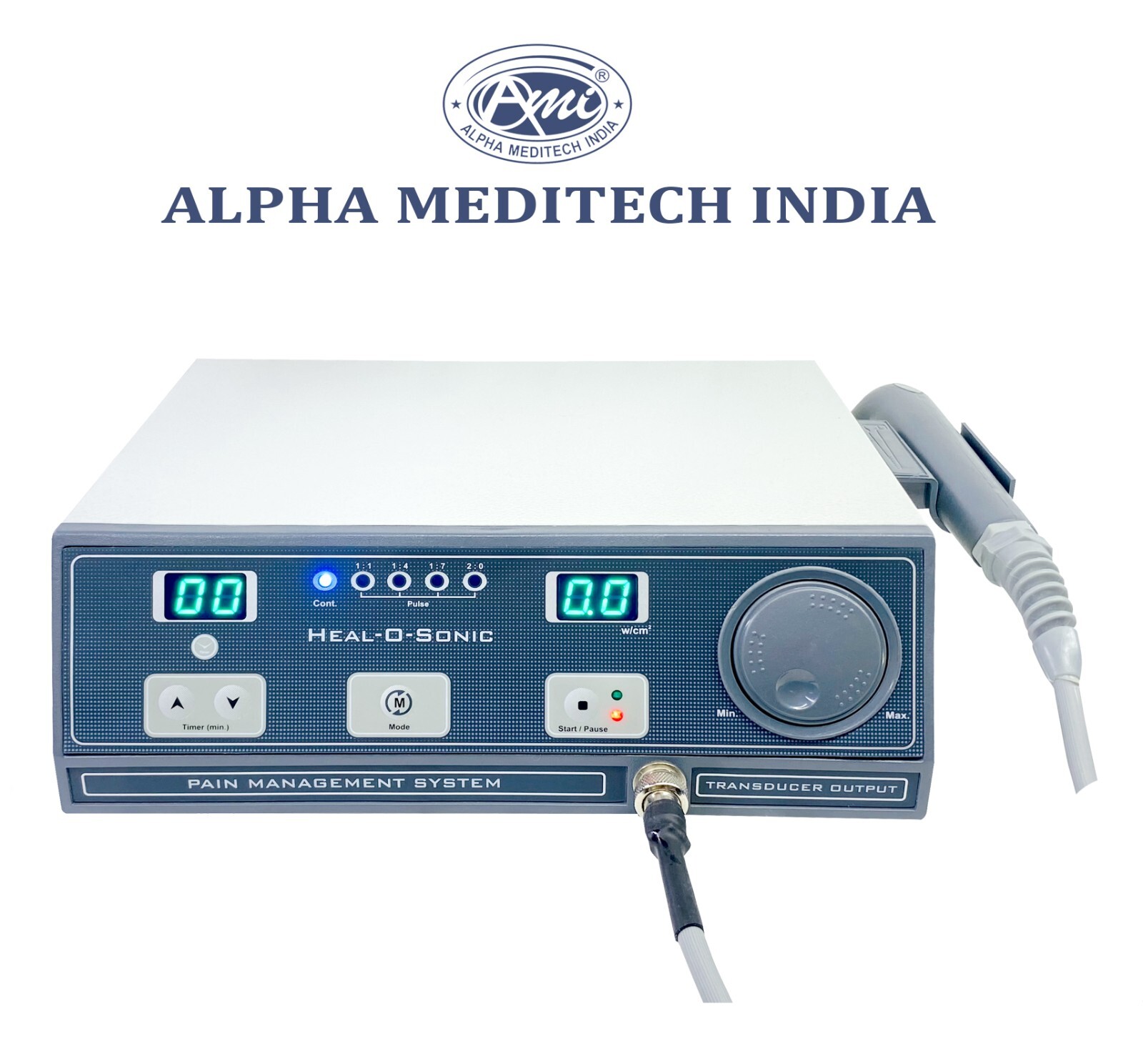 Heal-O-Sonic Physiotherapy Advanced machine [ relieves bone pain ]
