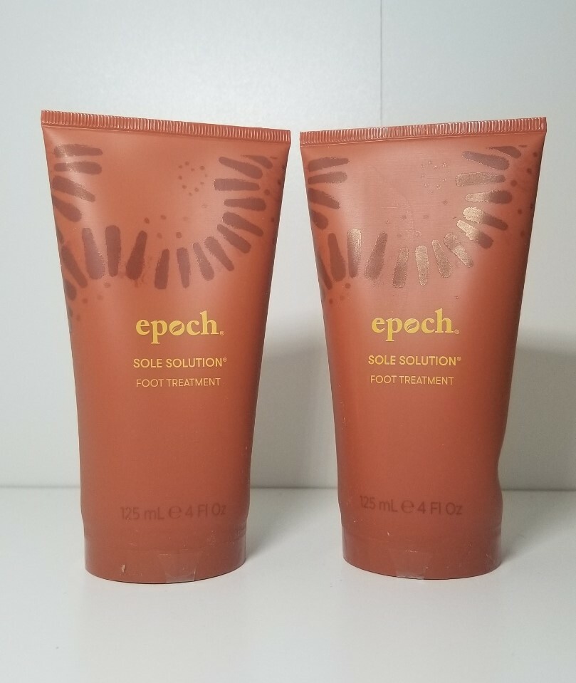 Nu Skin NuSkin Epoch Sole Solution Foot Treatment [2pk] Exp 09/2025, NEW SEALED