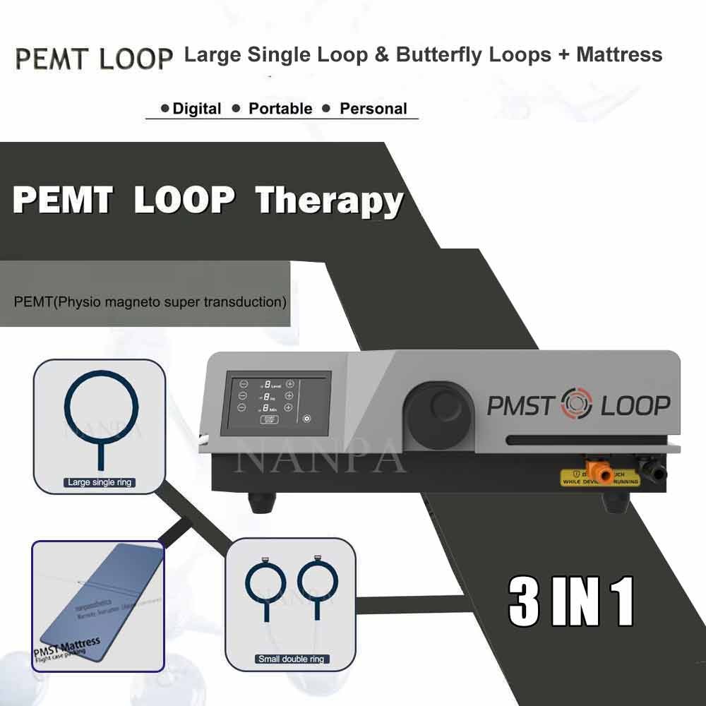 PMST LOOP PEMF Therapy Machine Magnawave Therapy With PEMF Mattress Pain Relief