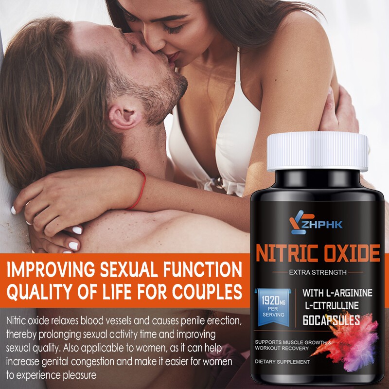 Nitric Oxide & Circulation Booster L-Arginine, L-Citrulline | Extra Strength