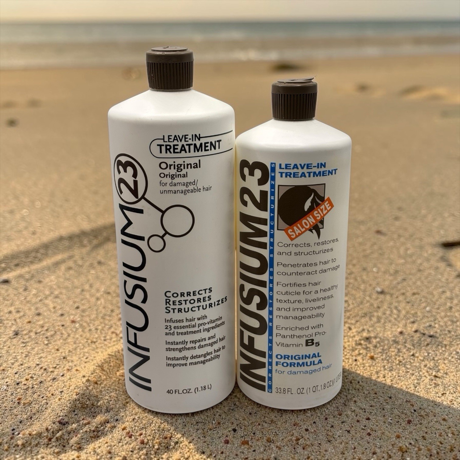 2 PACK 1993 Infusium 23 Original Formula Leave In Hair Treatment 33.8 fl oz x 2