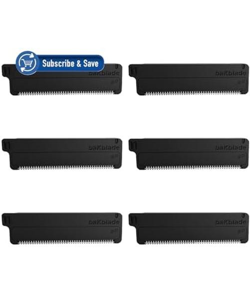 2.0 Refill Cartridges Bundle, Back Hair & Body Shaver 6 Count (Pack of 1)
