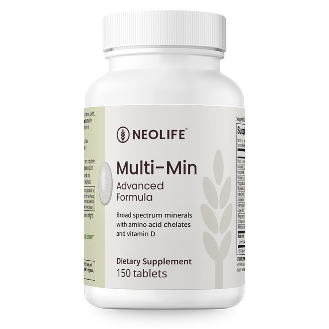 NeoLife Multi-Min 150 Tablets Broad Spectrum Minerals Chelates #3410🚚From USA🚚