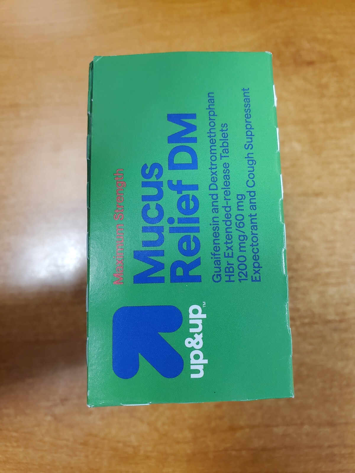 Up & Up Maximum Strength Mucus Relief DM 14 Tablets Exp. 3/27 E16C