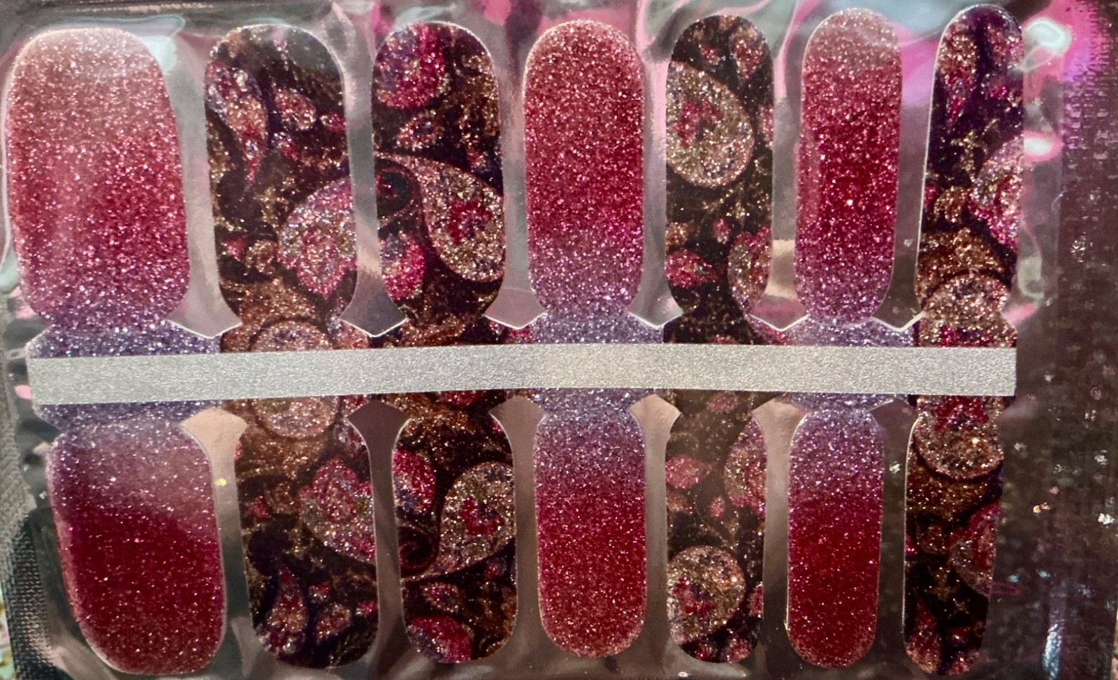 Color Nail Polish Strips 14ct. NL397