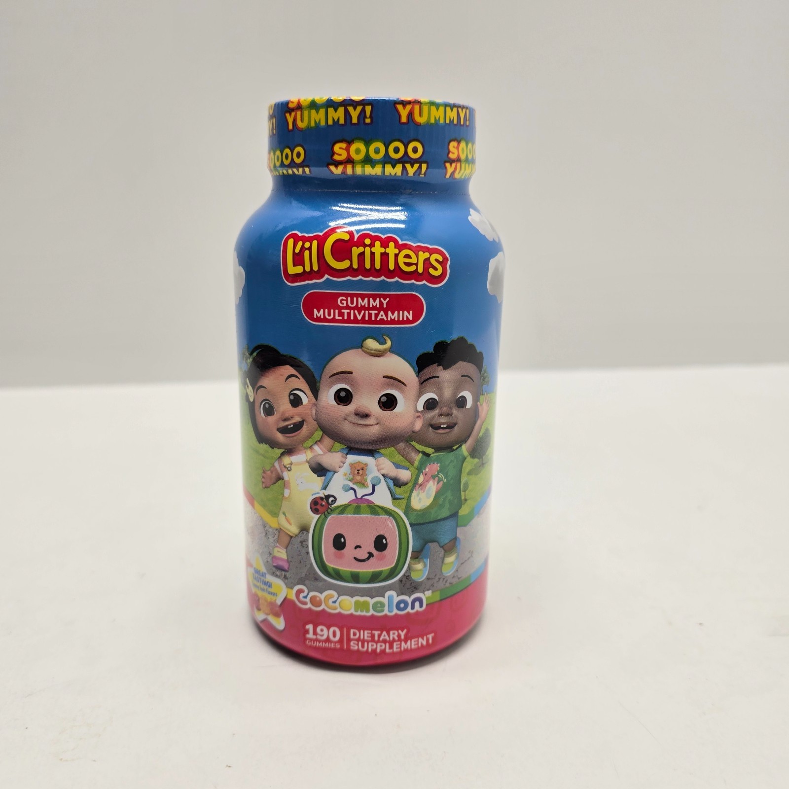 L’il Critters CoComelon Daily Gummy Multivitamin for Kids, 190 gummies Exp 04/26
