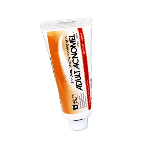 Adult Acnomel Tinted Cream Acne Medication 1.30 Oz 36 G