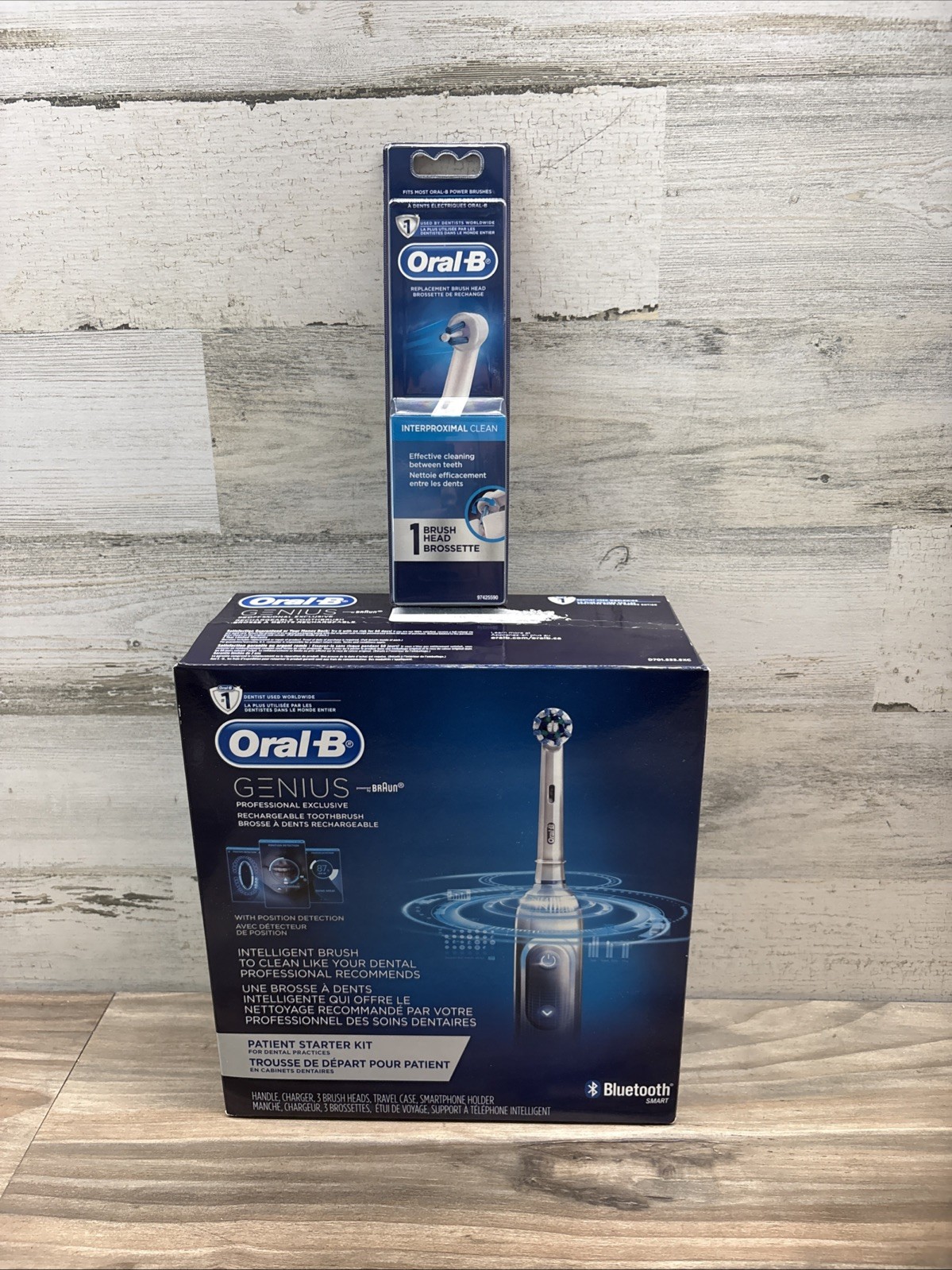 NEW SEALED Oral-B Genius Electric Toothbrush Patient Starter Kit Bluetooth