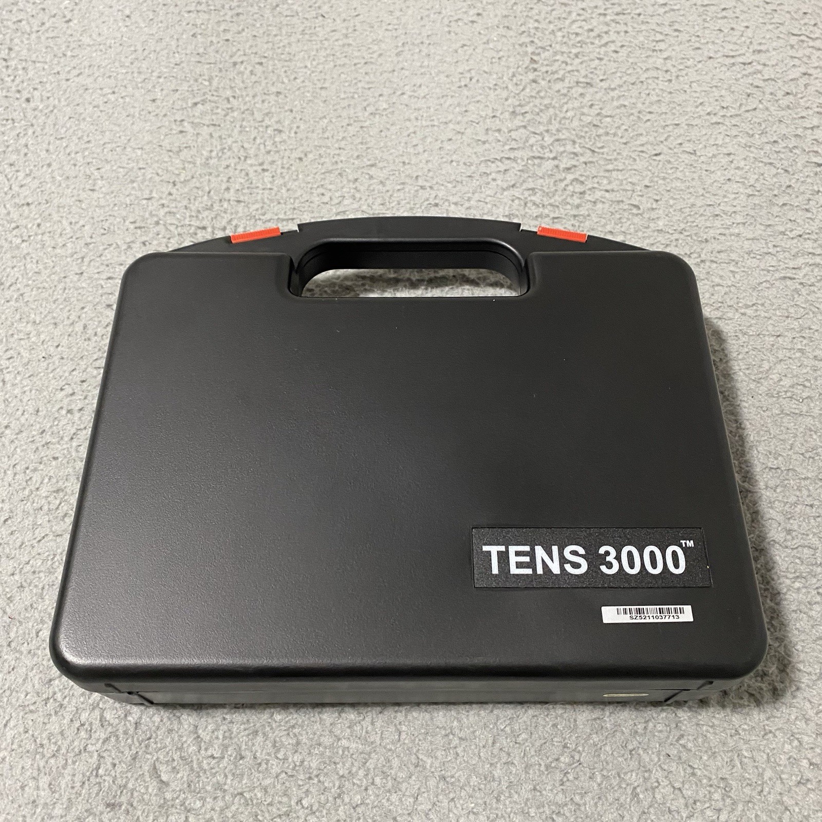 TENS 3000 Stimulation Unit Carrying Case Pads Manual Roscoe NEW