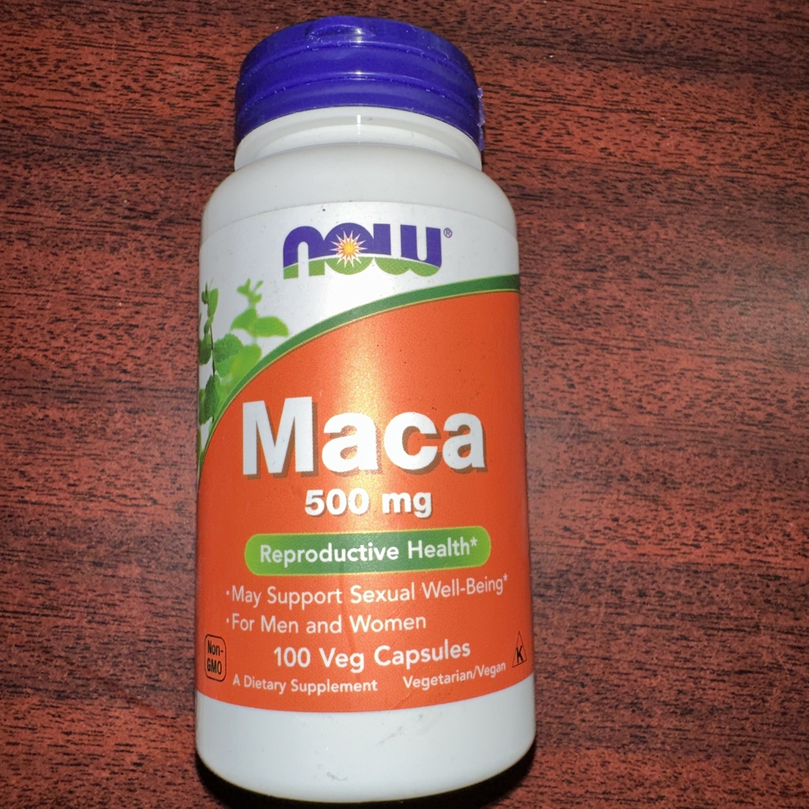 NOW FOODS Maca 500 mg 100 Veg Capsules 7/2027