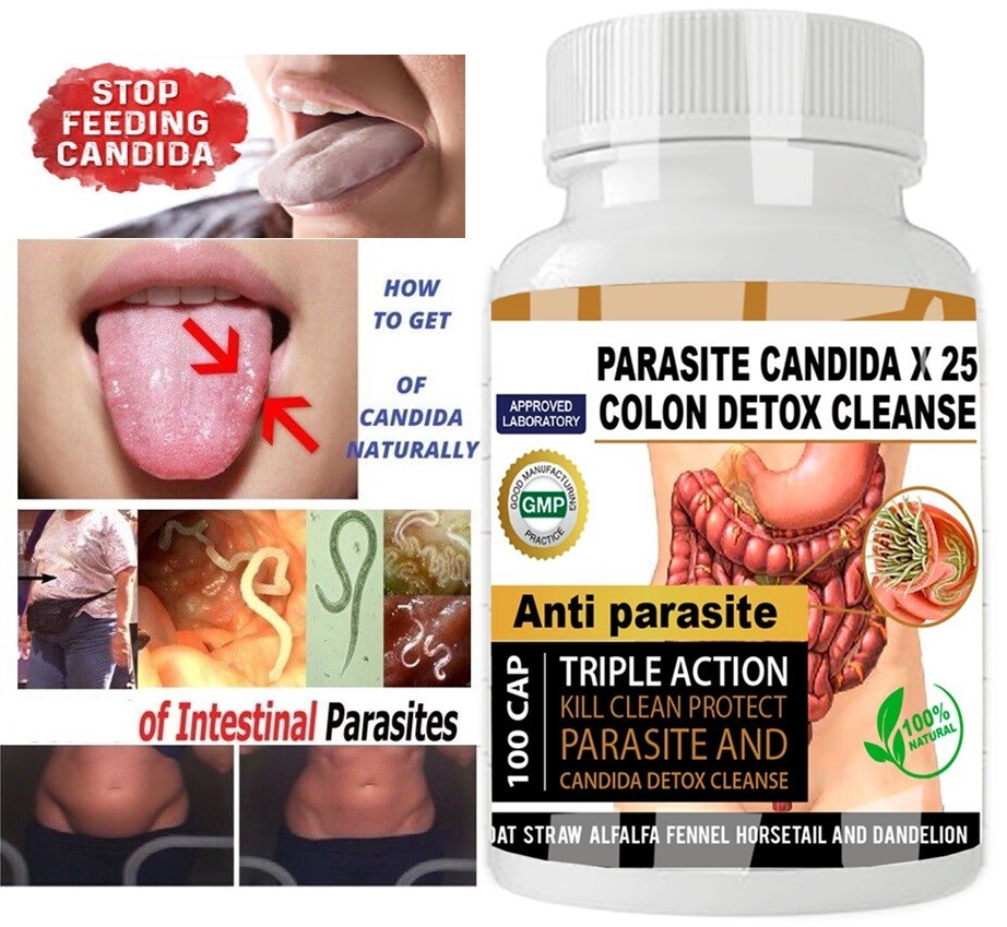 Intestinal Parasite Cleanse Detox Dietary Capsules Supports Digestion Free Ship