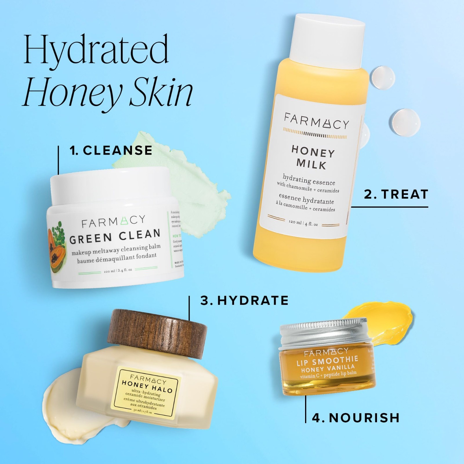 Hydrating Ceramide Face Moisturizer for Dry Skin – Plumps, Soothes & Restores Gl