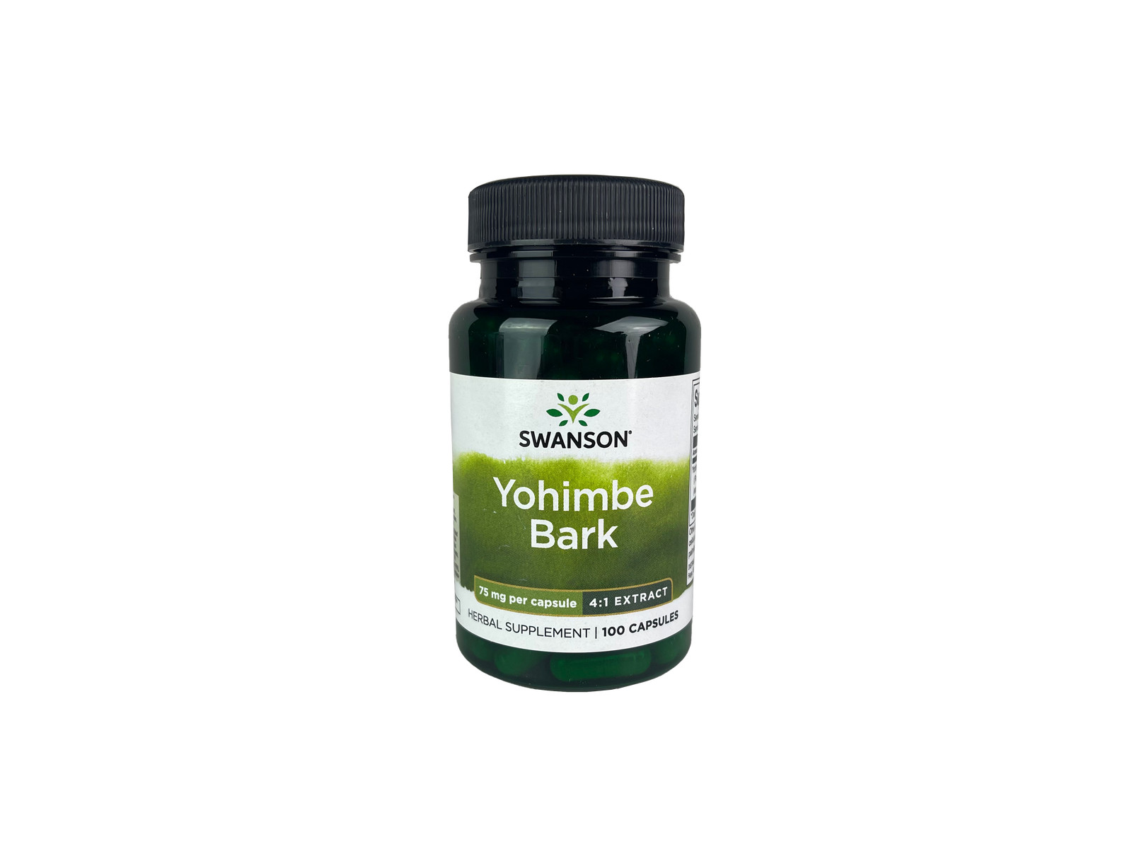 Swanson Yohimbe Bark – 4:1 Extract 75 mg 100 Caps
